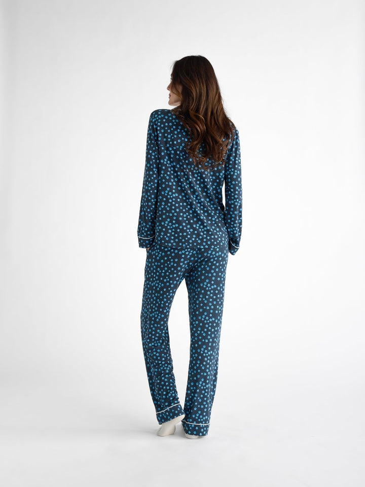 Women's Bamboo Stretch-Knit Long Sleeve Pajama Top