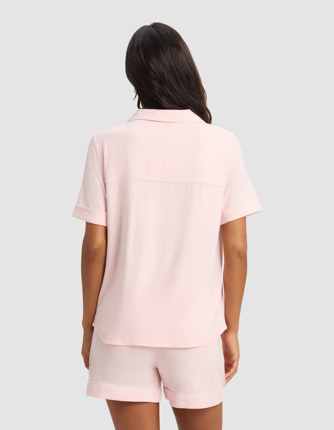 Women's Bamboo Stretch-Knit Short Sleeve Pajama Top